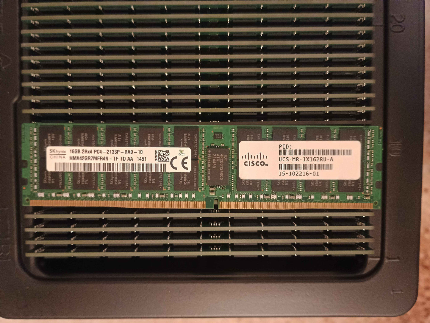 SK Hynix 16Gb 2133mhz RDIMM - HMA42GR7MFR4N-TF