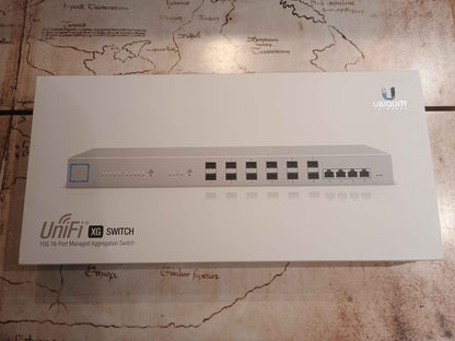 Ubiquiti Networks US-16-XG 10G 16-Port Managed Aggregation Switch,White